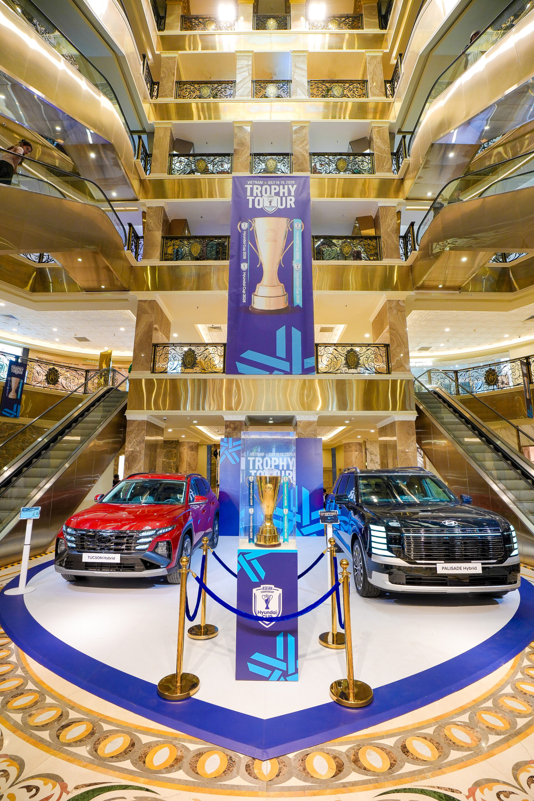 Hyundai Thanh Cong Vietnam Launches ASEAN Hyundai Cup™ 2026 Trophy Tour at Trang Tien Plaza