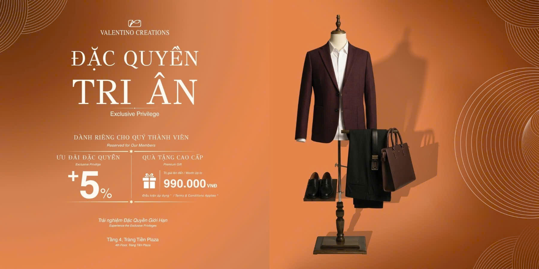 ĐẶc QuyỀn Tri Ân TỪ Valentino Creations