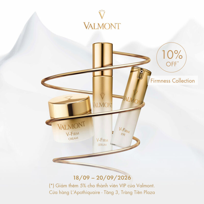 EXCLUSIVE OFFERS FROM L’APOTHIQUAIRE & VALMONT